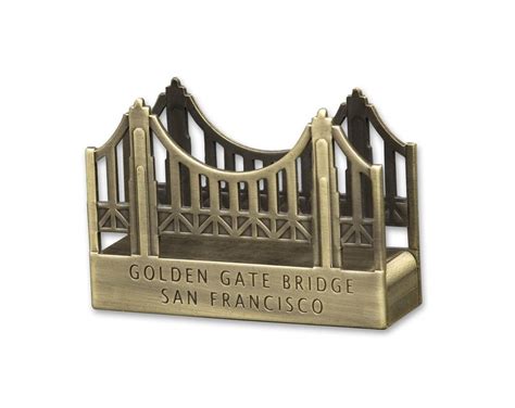 the bridge business card holder